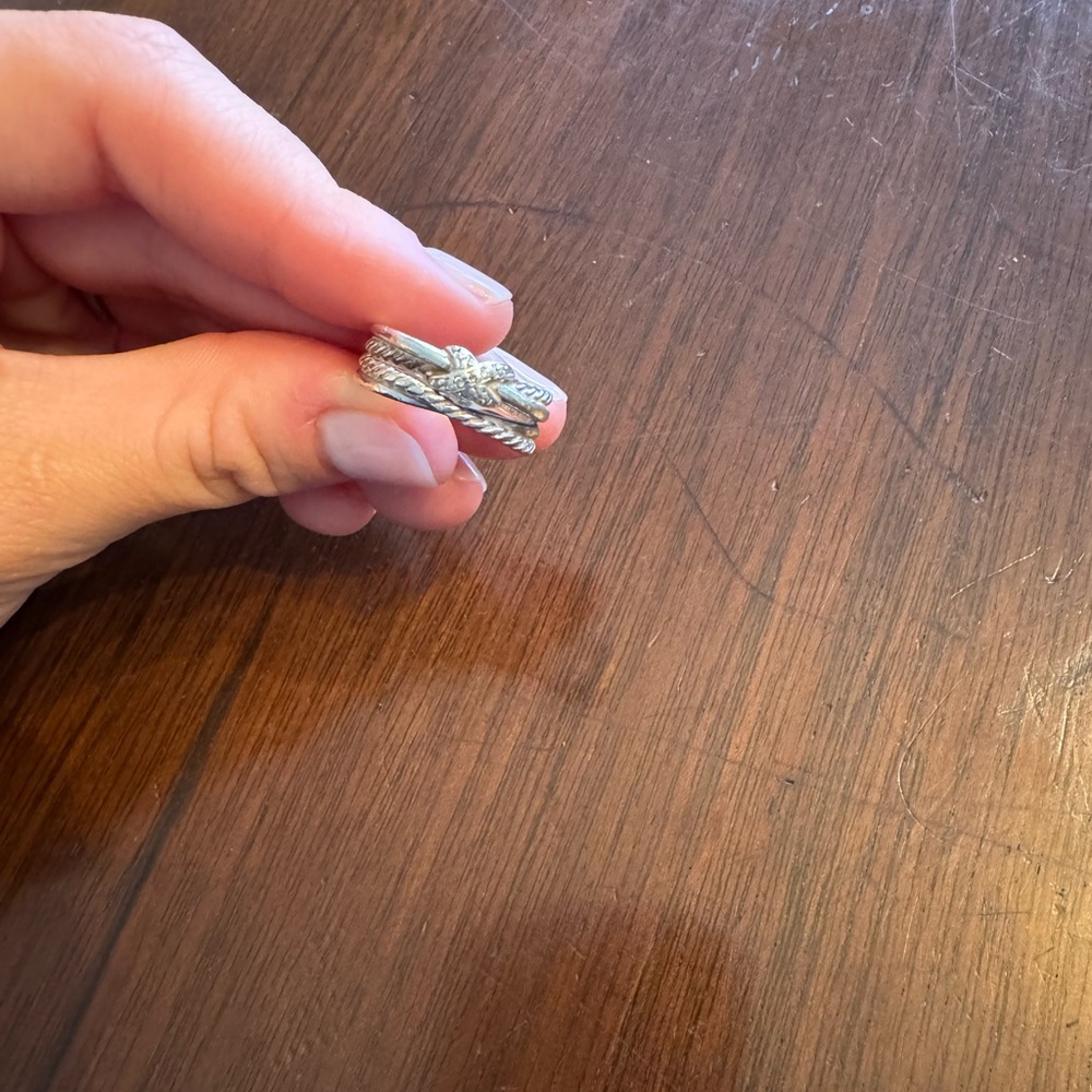 David Yurman X Crossover Band Ring